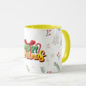 Feestelijke Cheer Christmas Mok (Voorkant rechts)