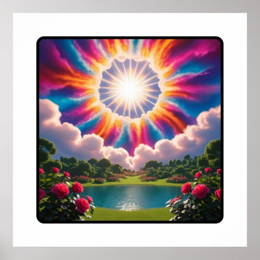 Feestelijke Cheer: Een kerstwonderland in uw huis Poster (Voorkant)