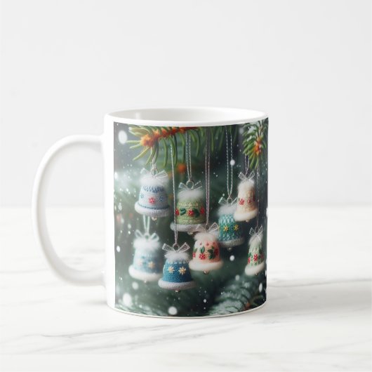 Feestelijke Cheer: Kerst Schattigee Bell Design Mo Koffiemok (Links)
