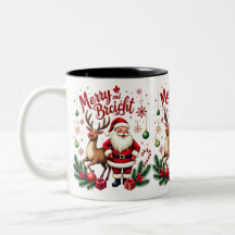 Feestelijke Cheer met Santa & Reindeer - Vakantie 