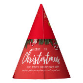 Feestelijke Cheer Santa Hat Feesthoedjes (Achterkant)