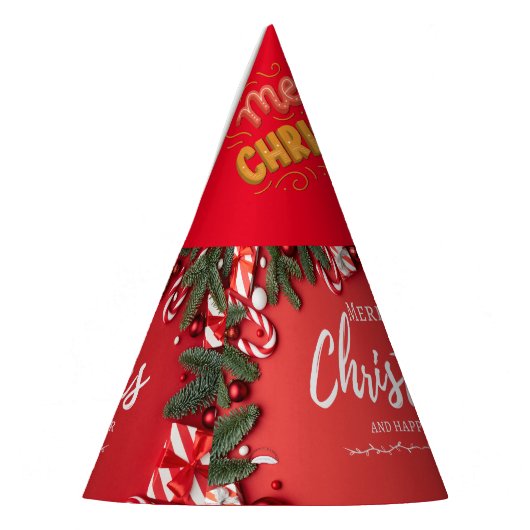 Feestelijke Cheer Santa Hat Feesthoedjes (Links)