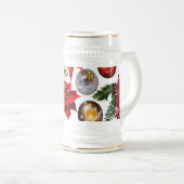 Feestelijke Cheer: Stein 22 oz Kerst Collectie Bierpul (Voorkant rechts)