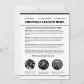 Feestelijke Cheer: Vrolijke kerst Kaart voor gelie (Achterkant)