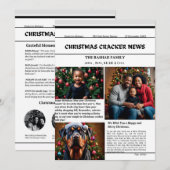 Feestelijke Cheer: Vrolijke kerst Kaart voor gelie (Voorkant / Achterkant)