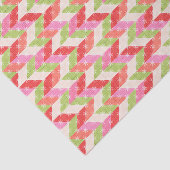 Feestelijke Chevron kerst Tissuepapier (Detail)