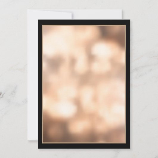 Feestelijke Chic Diamanten, Lijst Huwelijksverjaar Kaart (Achterkant)