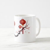 Feestelijke Chinese Lantaarns Mok (Voorkant rechts)