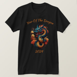 Feestelijke Chinese Nieuwjaar Dragon T-shirt