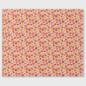 Feestelijke Chinese Nieuwjaar Lucky Symbols Cadeaupapier (Vlak)