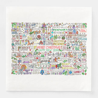 Feestelijke Christmas Spirit servetten