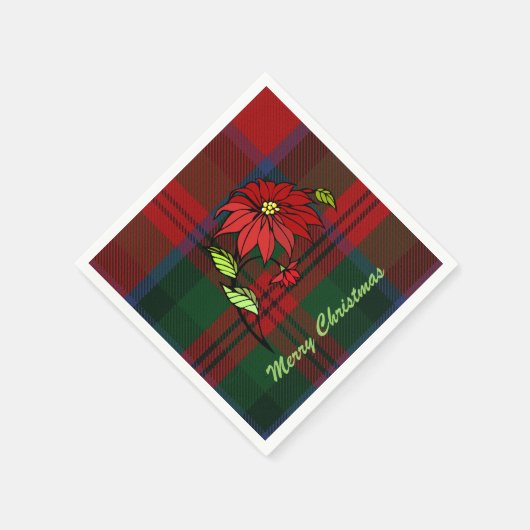 Feestelijke Clan MacDuff Plaid Vakantie Servetten (Hoek)