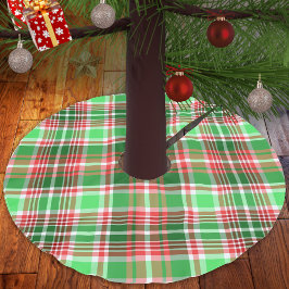 Feestelijke Classic Rood Groen Wit Kerstspel Kerstboom Rok