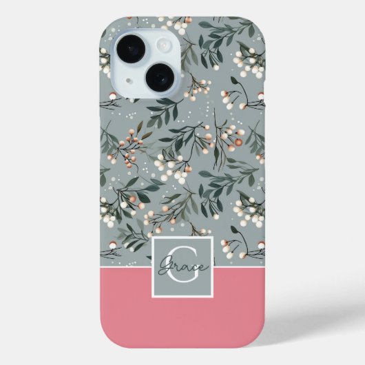 Feestelijke Colorblock Christmas Pattern Case-Mate iPhone Case (Achterkant)