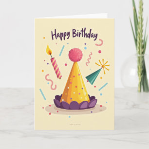 Feestelijke Confetti Kaart