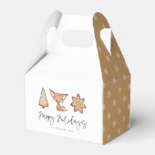 Feestelijke Cookie Trio Kerstgunstbox Bedankdoosjes (Achterkant)