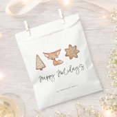 Feestelijke Cookie Trio Kerstmis Bedankzakje (Geknipt)