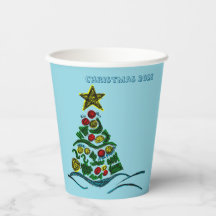 Feestelijke Crafty Tree kerstfeest