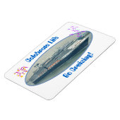 Feestelijke Cruise Premium Magnet Magneet (Linkerzijde)