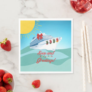 Feestelijke Cruiseschip Servet