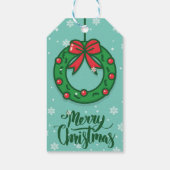 feestelijke daad cadeaulabel (Achterkant)