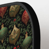 Feestelijke Damast  Pickleball Paddle (Links Detail)