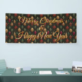 Feestelijke Damast Spandoek (Beurs)