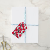 Feestelijke decoratie cadeaulabel (Met Touw)