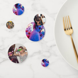 Feestelijke decoratie vrijgezellenfeest 6 foto's b confetti