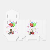 Feestelijke decoraties bedankdoosjes (Uitgevouwen)