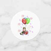 Feestelijke decoraties confetti (Kleine voorkant)