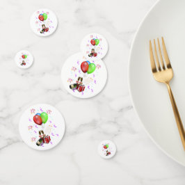 Feestelijke decoraties confetti