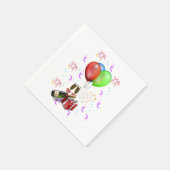 Feestelijke decoraties servet (Hoek)