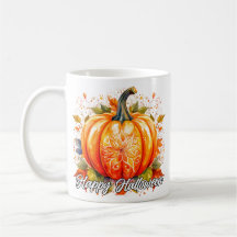 Feestelijke decoratieve gelukkig Halloween pompoen