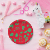 Feestelijke design papier borden papieren bordje (Feest)