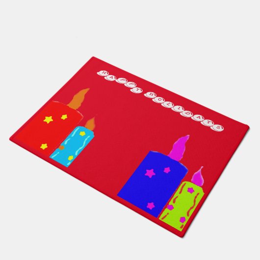 Feestelijke deurmat (Schuin)