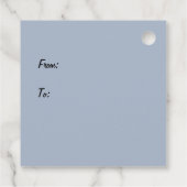 Feestelijke dieren bedankjes labels (Achterkant)