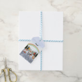 Feestelijke dieren cadeaulabel (Met Touw)