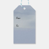 Feestelijke dieren cadeaulabel (Achterkant)