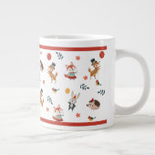 Feestelijke dieren grote koffiekop (Rechts)