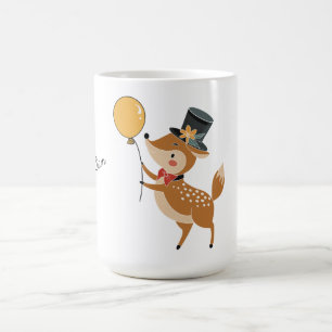 Feestelijke dieren - Jong hert Koffiemok