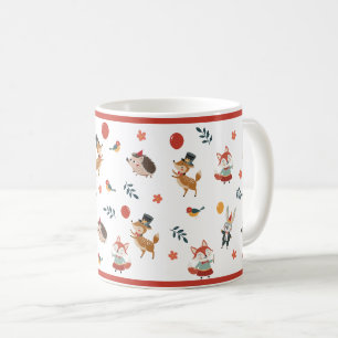 Feestelijke dieren koffiemok
