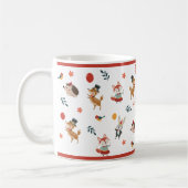 Feestelijke dieren koffiemok (Links)
