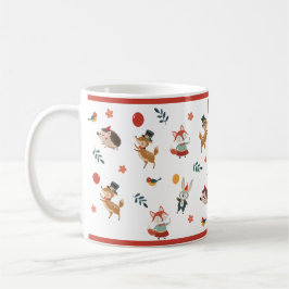 Feestelijke dieren koffiemok