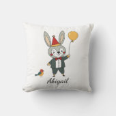 Feestelijke dieren - Konijn Kussen (Voorkant)