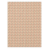 Feestelijke Dinosaur kerstboom vakantiepatroon Tafelkleed (Voorkant)