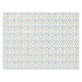 Feestelijke Dinosaurussen Kerstpatroon Tafelkleed (Voorkant (Horizontaal))