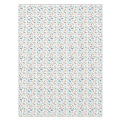 Feestelijke Dinosaurussen Kerstpatroon Tafelkleed (Voorkant)