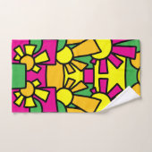 Feestelijke Doodle Art 42 Bad Handdoek (Handdoek)
