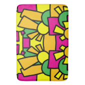 Feestelijke Doodle Art 42 Badmat (Voorkant Verticaal)